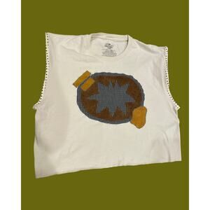 Large Upcycled Cotton Shirt